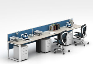 3 person workstation