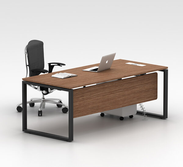 small office desk with drawer cabinet for manager