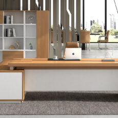 Simple and Elegant Office Desk for Director