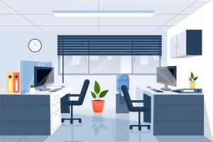 office interior design by cubic Interior