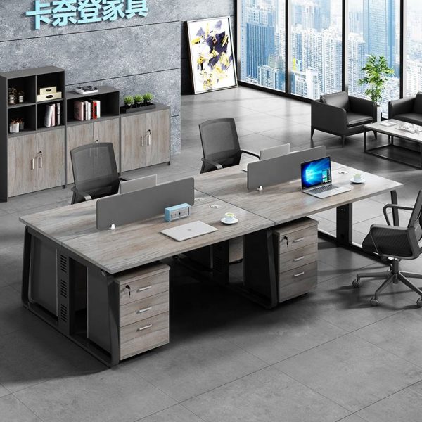 4 Seater Workstation Desk Linear Series SP742