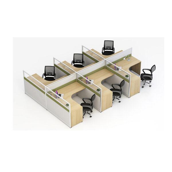 6 Person Modern Executive Desk