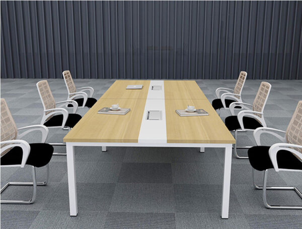 new generation wooden big rectangle conference table for board meeting and training