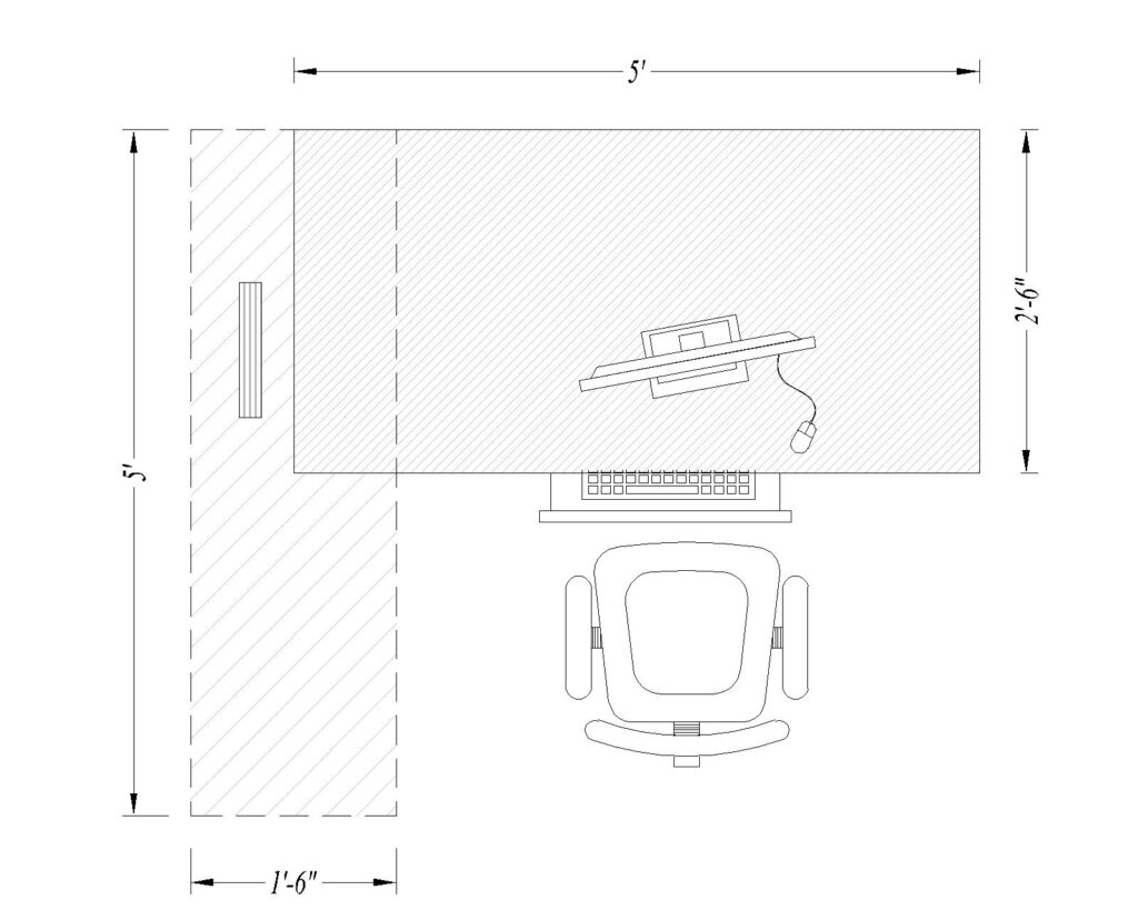 Modern Office Table Premium | Cubic Interior Design