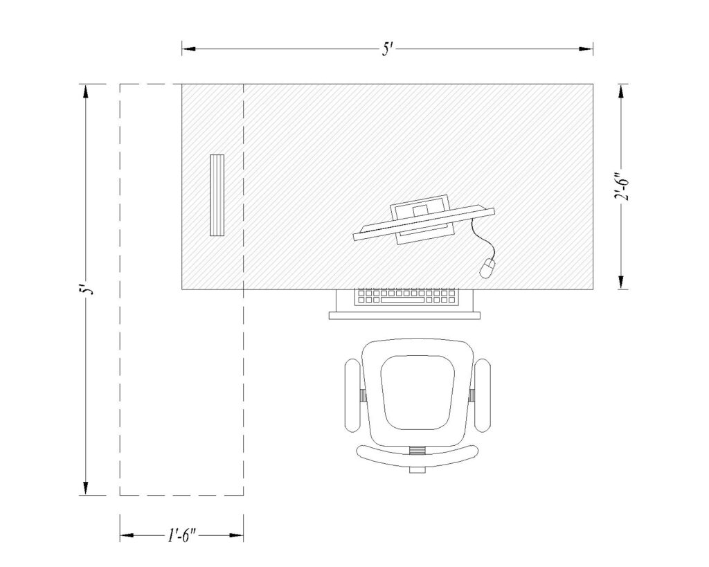 Manager Office Table | Cubic Interior Design