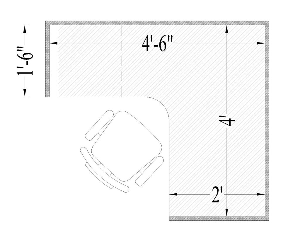 Customized Modern 1 Person Cubicle Desk For Workstation