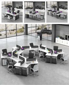 modern office workstation