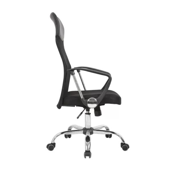 highly comfortable revolving mesh chair with height adjustable feature