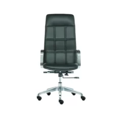 luxurious revolving office chair in black