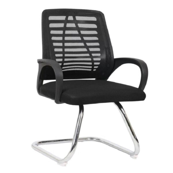 back supportive comfortable mesh chair for visitors