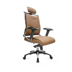 A luxurious and comfortable boss chair that is perfect for any executive office.