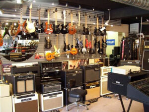 Yamaha music showroom