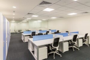 Fiber Glass Ltd. Simple office interior design