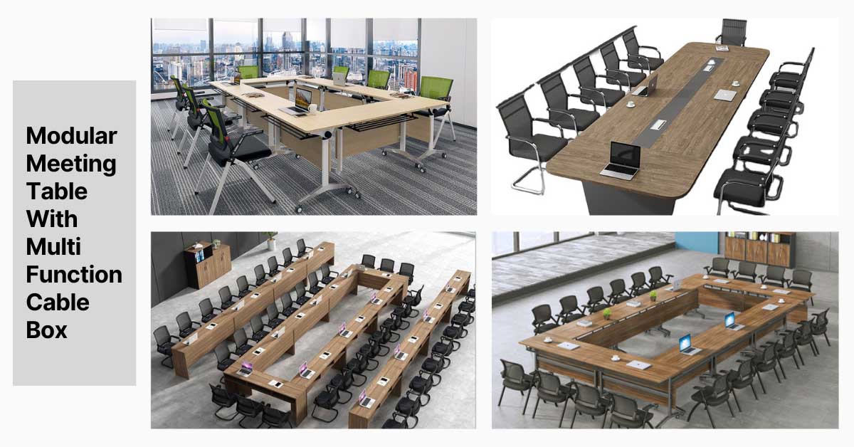 Modular Meeting Table 6 Best Meeting Table Design for Office