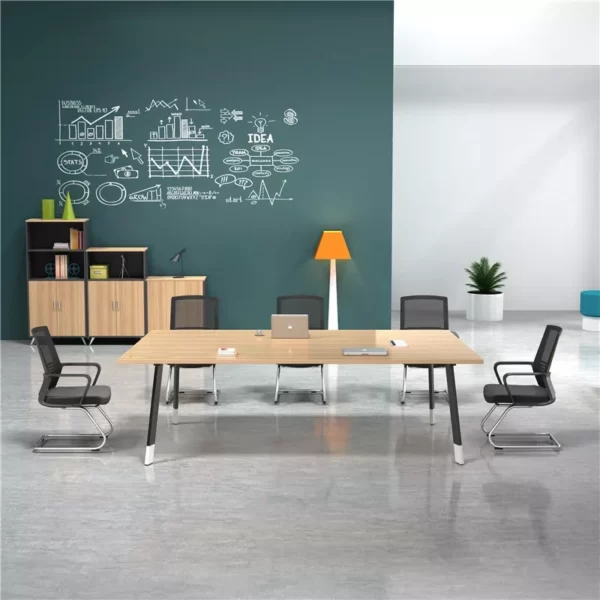 modern design small conference table for 8 person