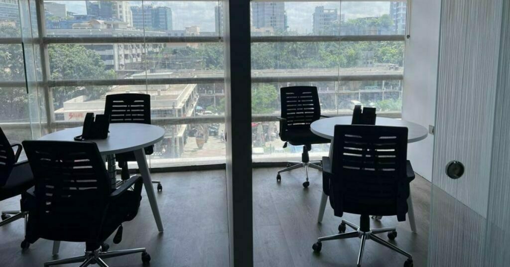 Meeting room of a corporate office