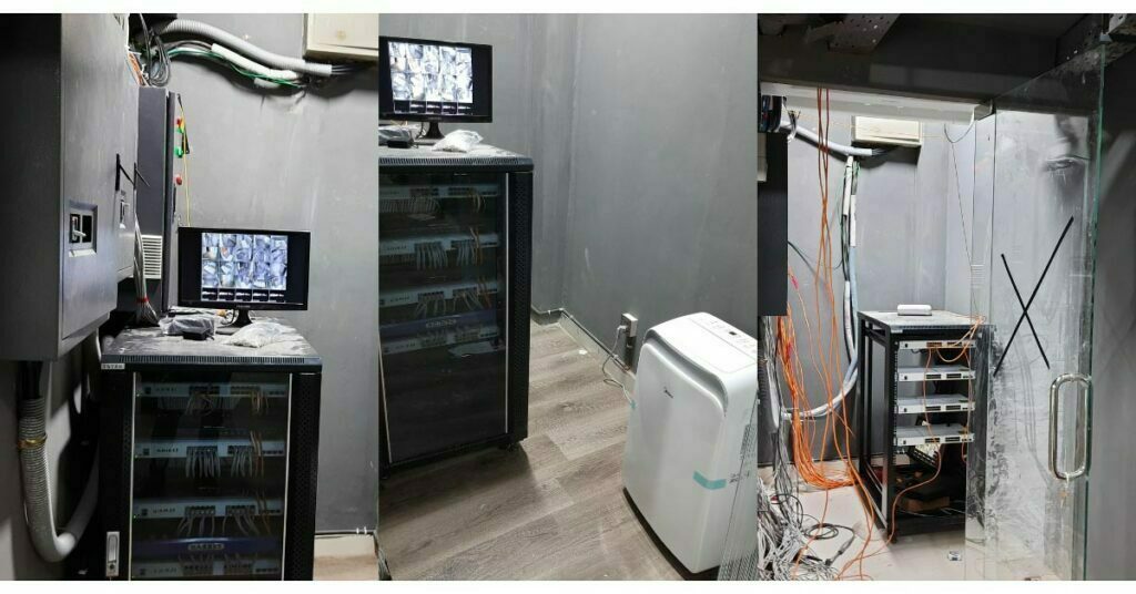 Server room interior design