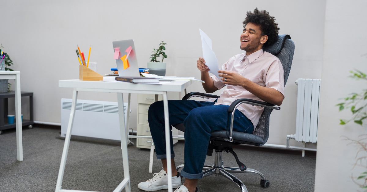 Ergonomic office chairs are comfortable to use