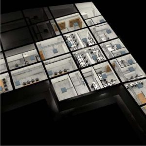 3D model of office interior