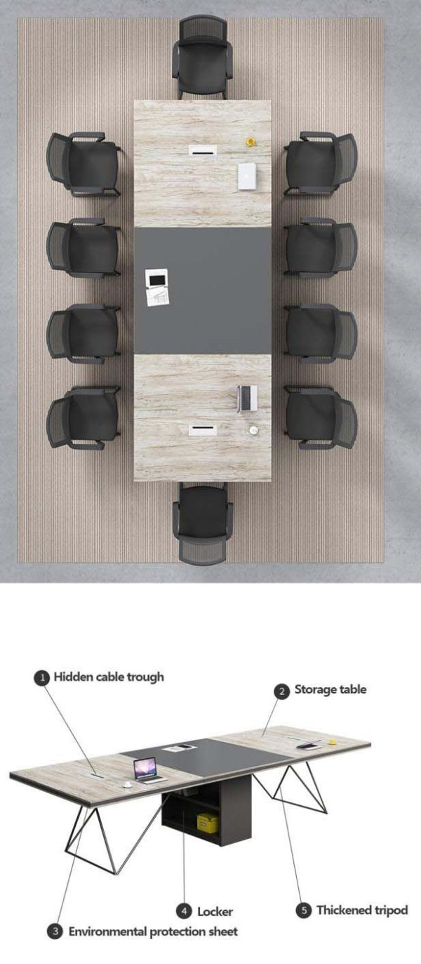 Rectangular Conference Table | Cubic Interior Design