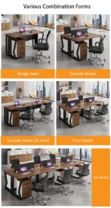 modern office workstation in various seats