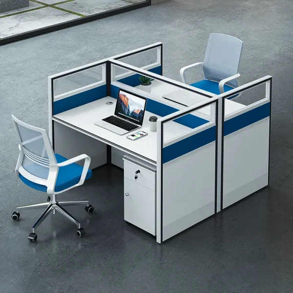 2 seater face to face workstaion desk cubicle