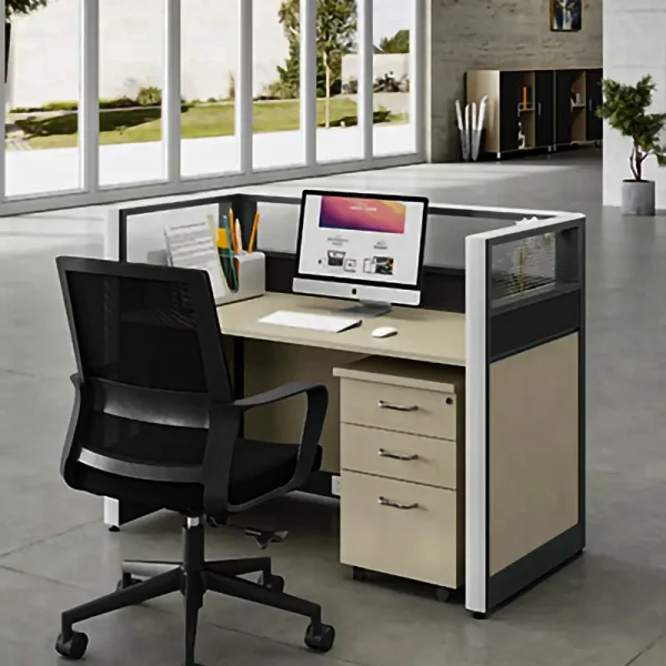 Single seaterworkstation desk cubicle