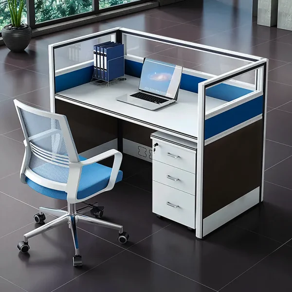 single seater workstation desk cubicle