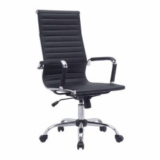 ergonomic office chair side angle view