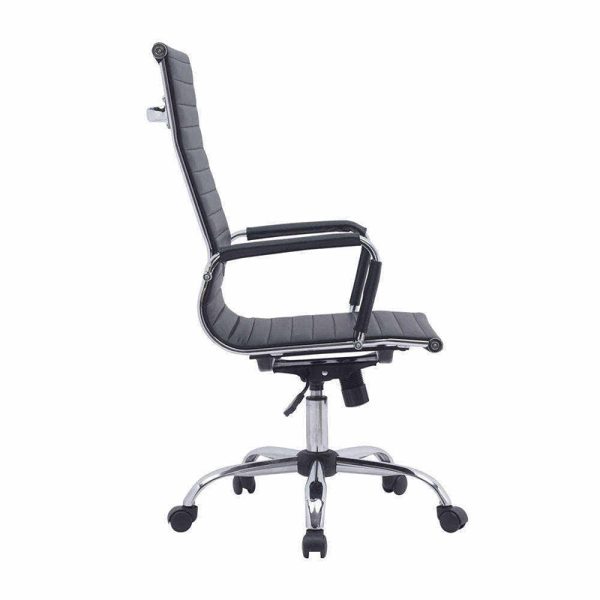 ergonomic office chair side view