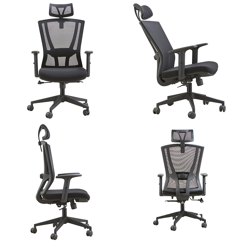 ergonomic chair all side view