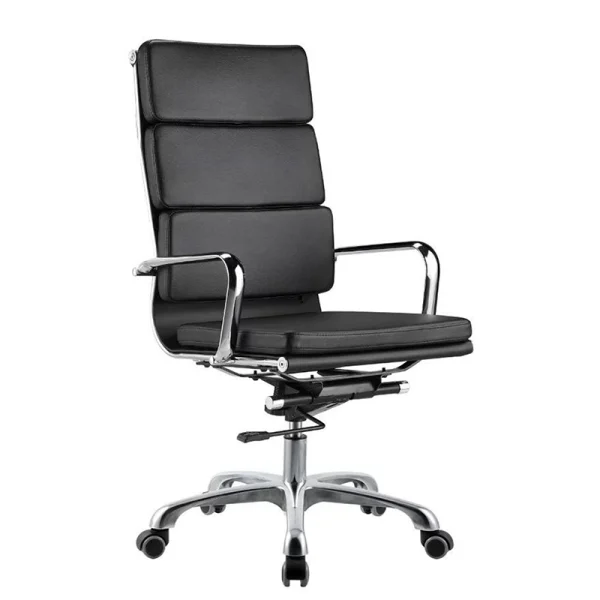 ergonomic office chair with height adjustable black color