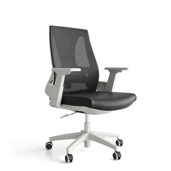 executive chair mesh fabrics black and white combination