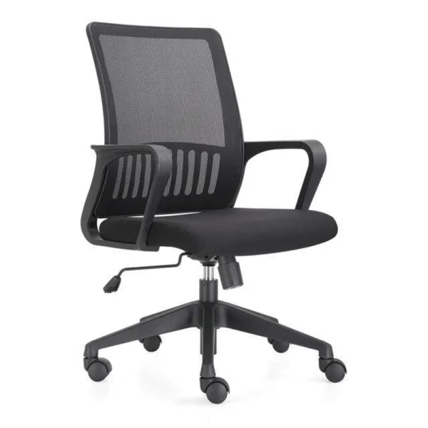 executive revolving chair side angle view