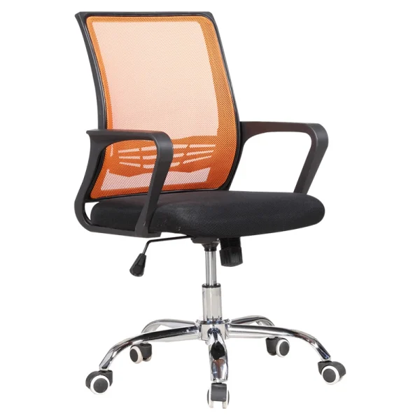 executive revolving chair orange color