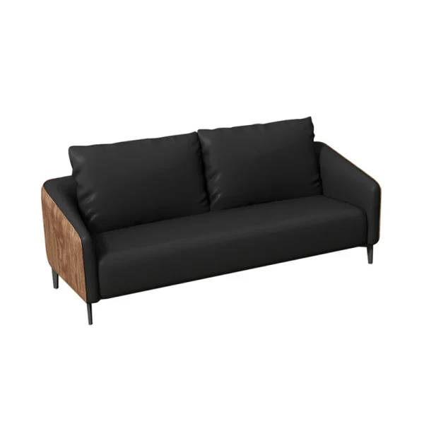 luxurious-pu-leather-waiting-sofa-2seater