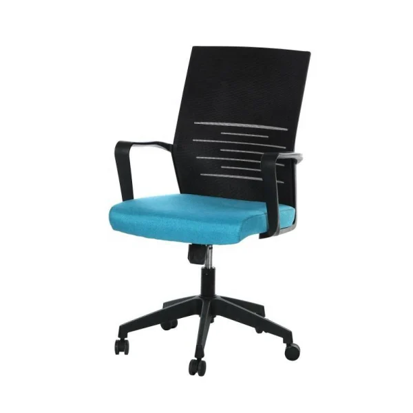 revolving office chair black and paste color