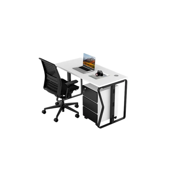 single seater workstation desk butterfly series