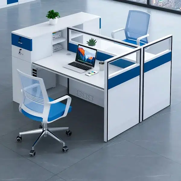 2 seater face to face workstation desk cubic