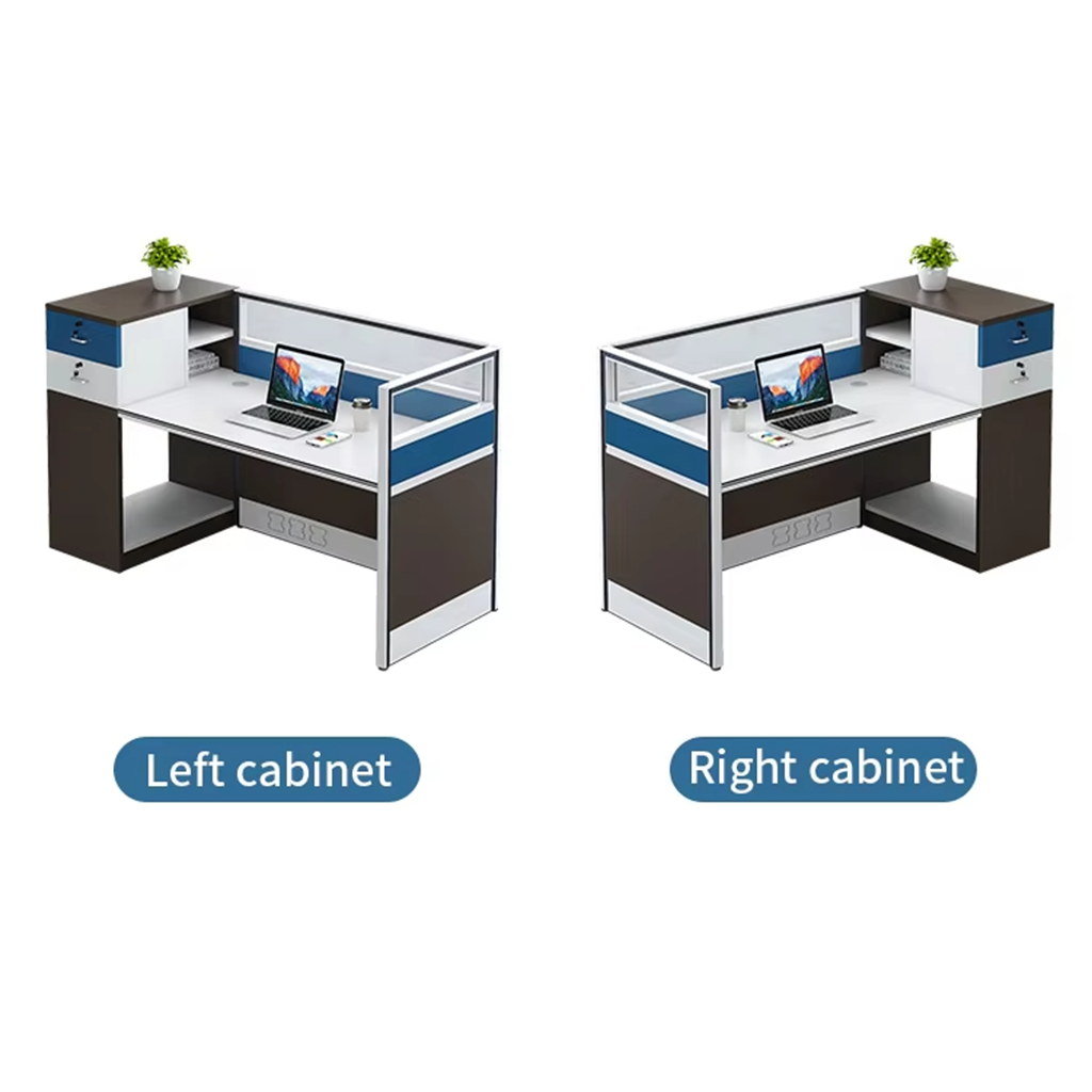 Workstation Left And Right Side cabinet view