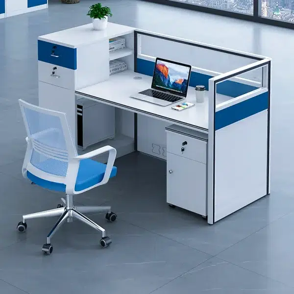 single seater workstation desk cubic