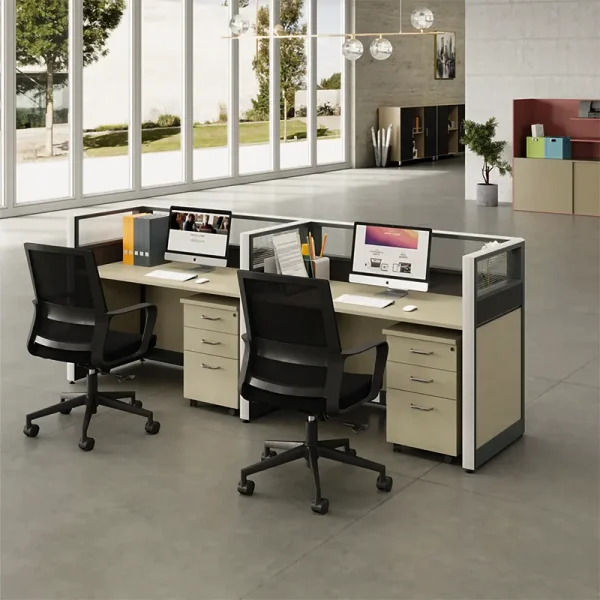 2 seater workstation desk cubicle