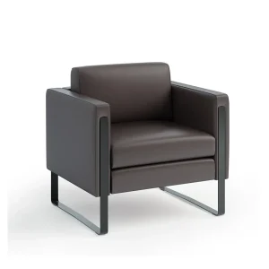 single-seater-pu-leather-waiting-sofa