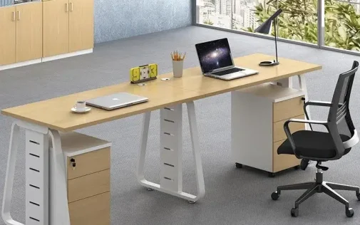2 seater single face wokrstation desk linear single face