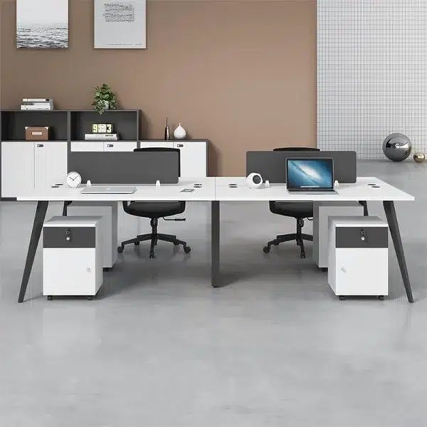 4 seater wokrstation desk