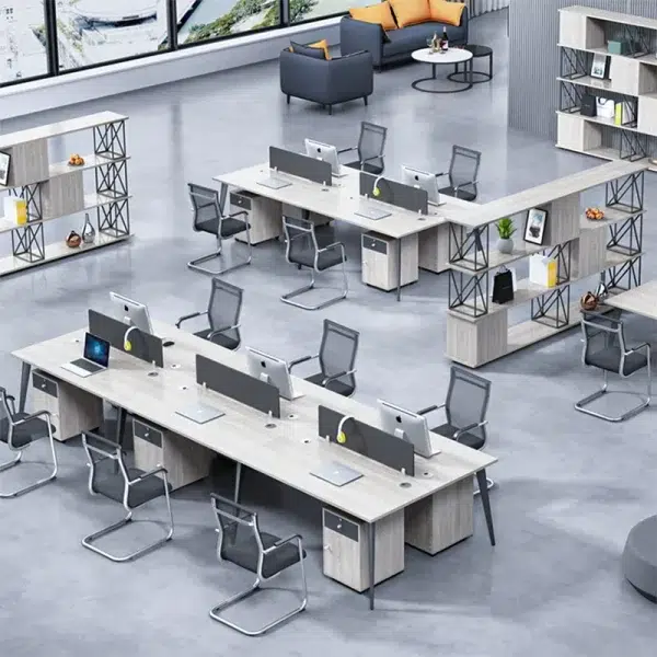 worksttion desk interior view