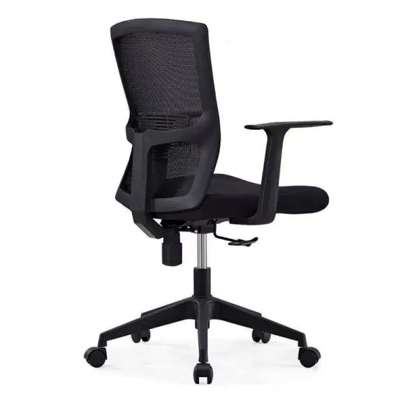 Executive office chair revolving mesh fabrics back view