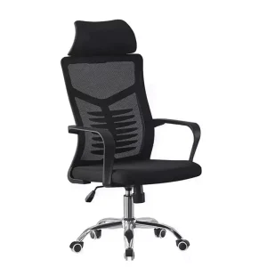 ergonomic office chair with headrest, armrest and height adjustable