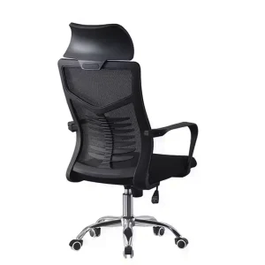ergonomic office chair with headrest, armrest and height adjustable