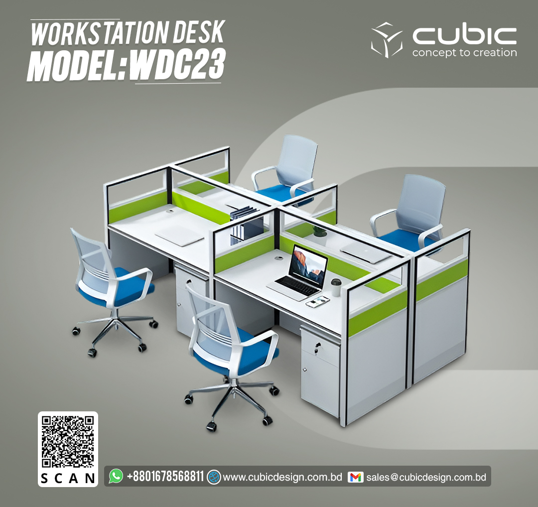 Post Office interior cost guide, Workstation size guide, Furniture material comparison